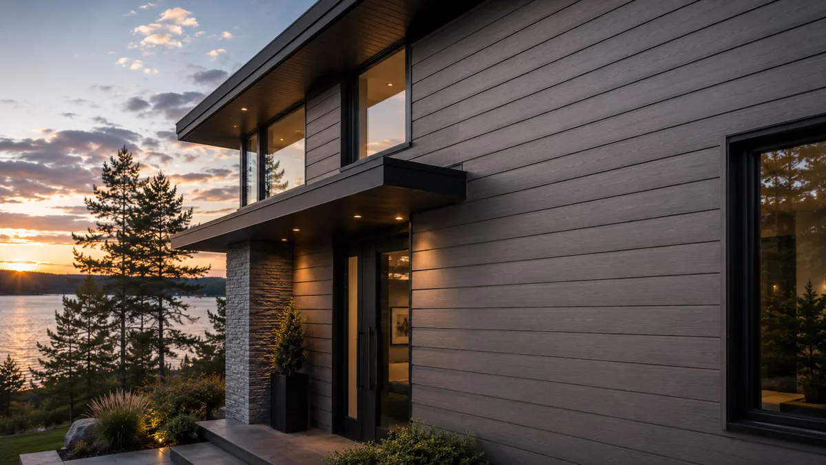 Exterior siding installation